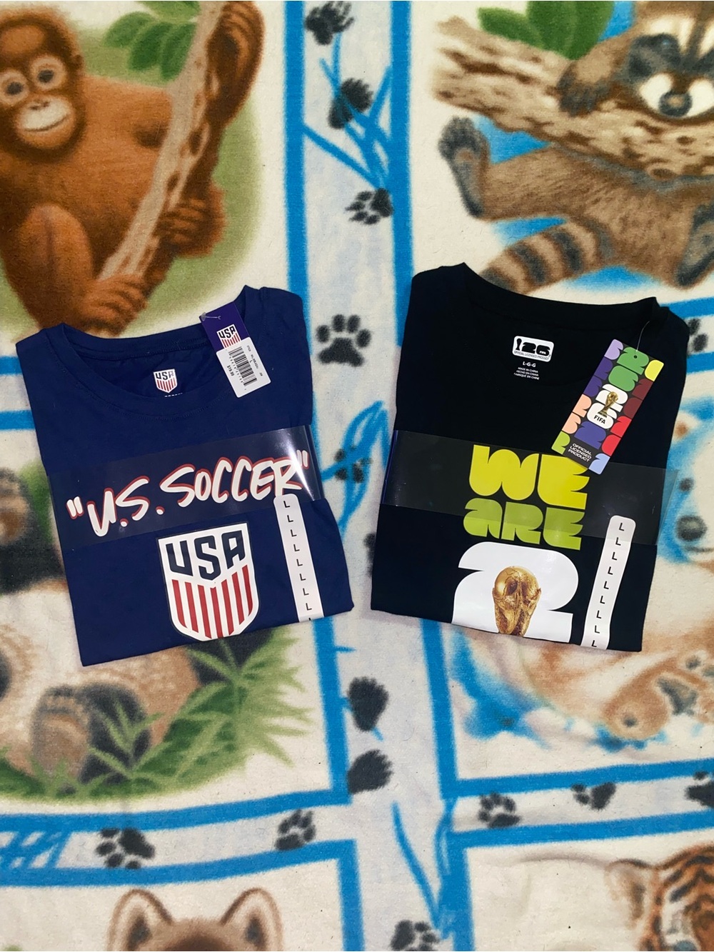FIFA World Cup Graphic Tee Bundle- Large